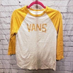 Vans 3/4 sleeve t-shirt - size M